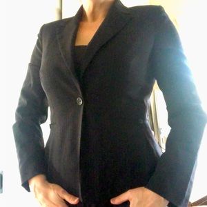 Banana Republic pinstripe suit jacket, size 12, excellent condition